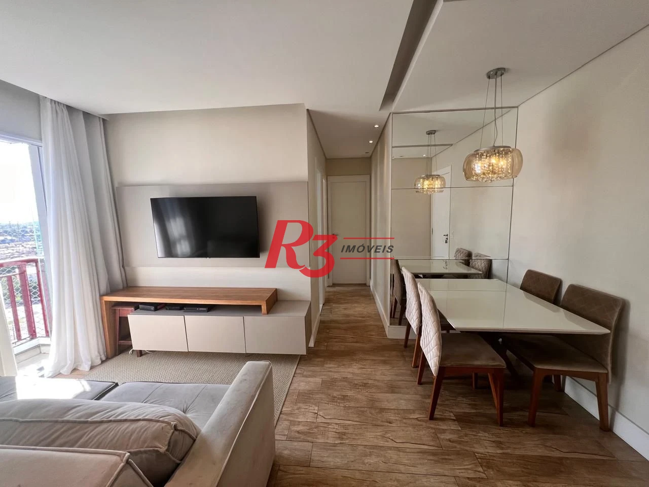 Apartamento com 2 dormitórios à venda, 49 m² por R$ 340.000,00 - Castelo - Santos/SP