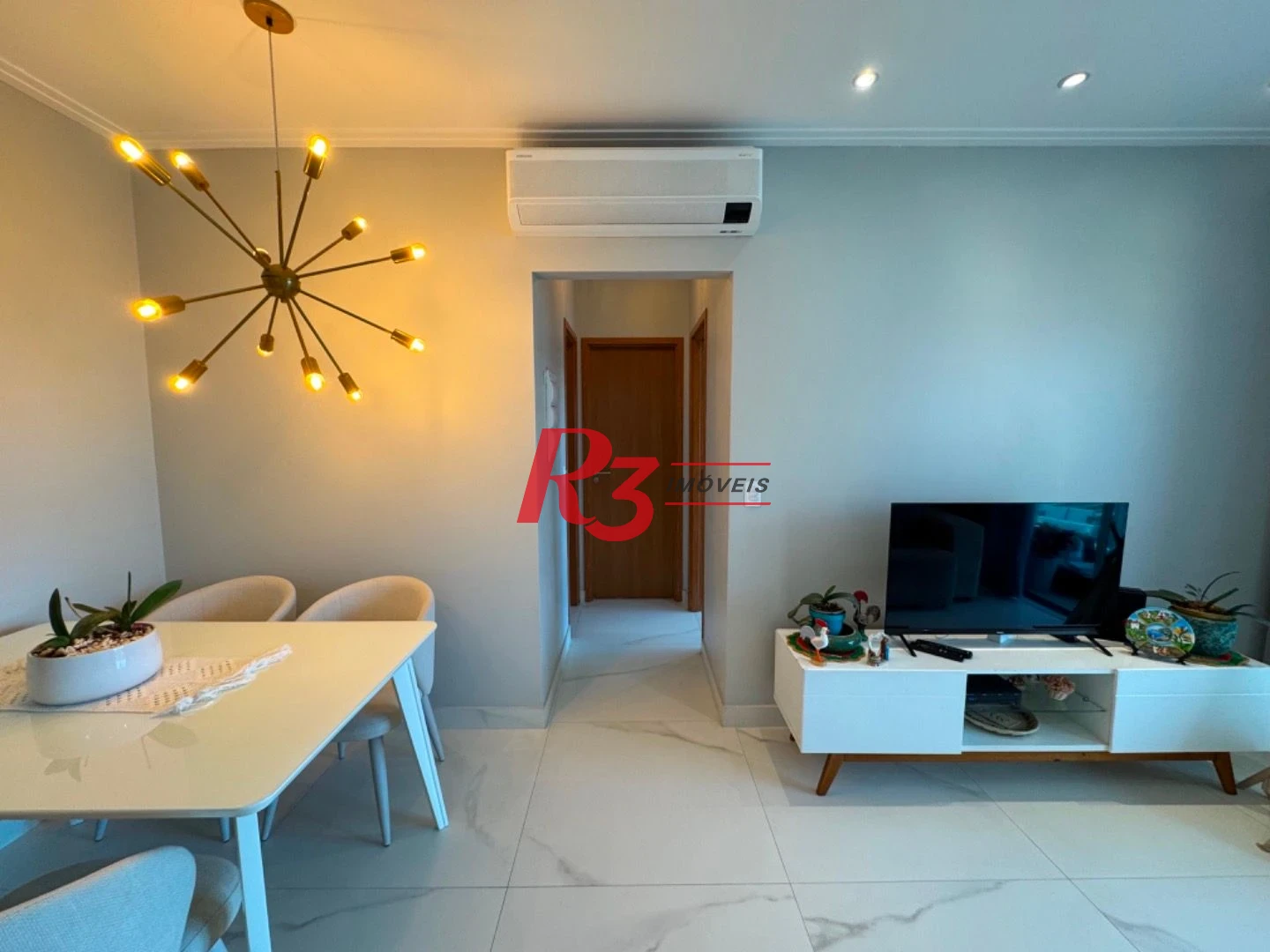 Apartamento com 2 dormitórios para alugar, 73 m² por R$ 6.900,02/mês - Ponta da Praia - Santos/SP