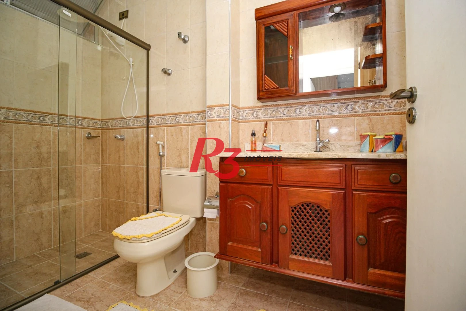 Apartamento para alugar, 77 m² por R$ 4.400,00/mês - Boqueirão - Santos/SP