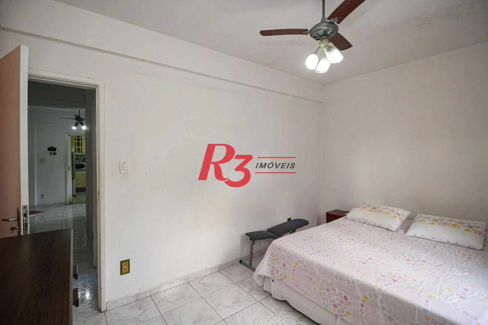Apartamento para alugar, 77 m² por R$ 4.400,00/mês - Boqueirão - Santos/SP