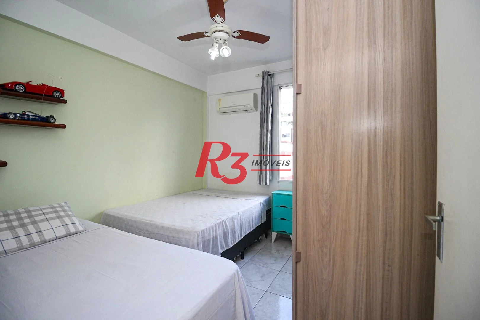 Apartamento para alugar, 77 m² por R$ 4.400,00/mês - Boqueirão - Santos/SP