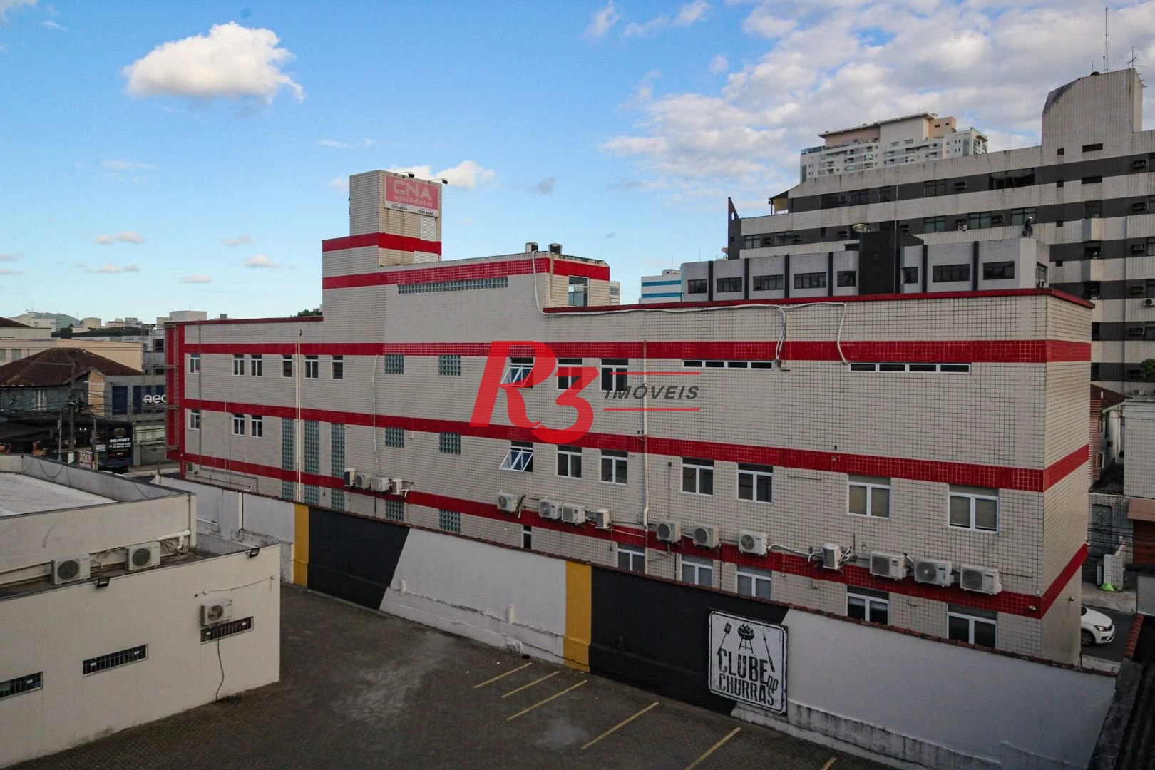 Apartamento para alugar, 77 m² por R$ 4.400,00/mês - Boqueirão - Santos/SP