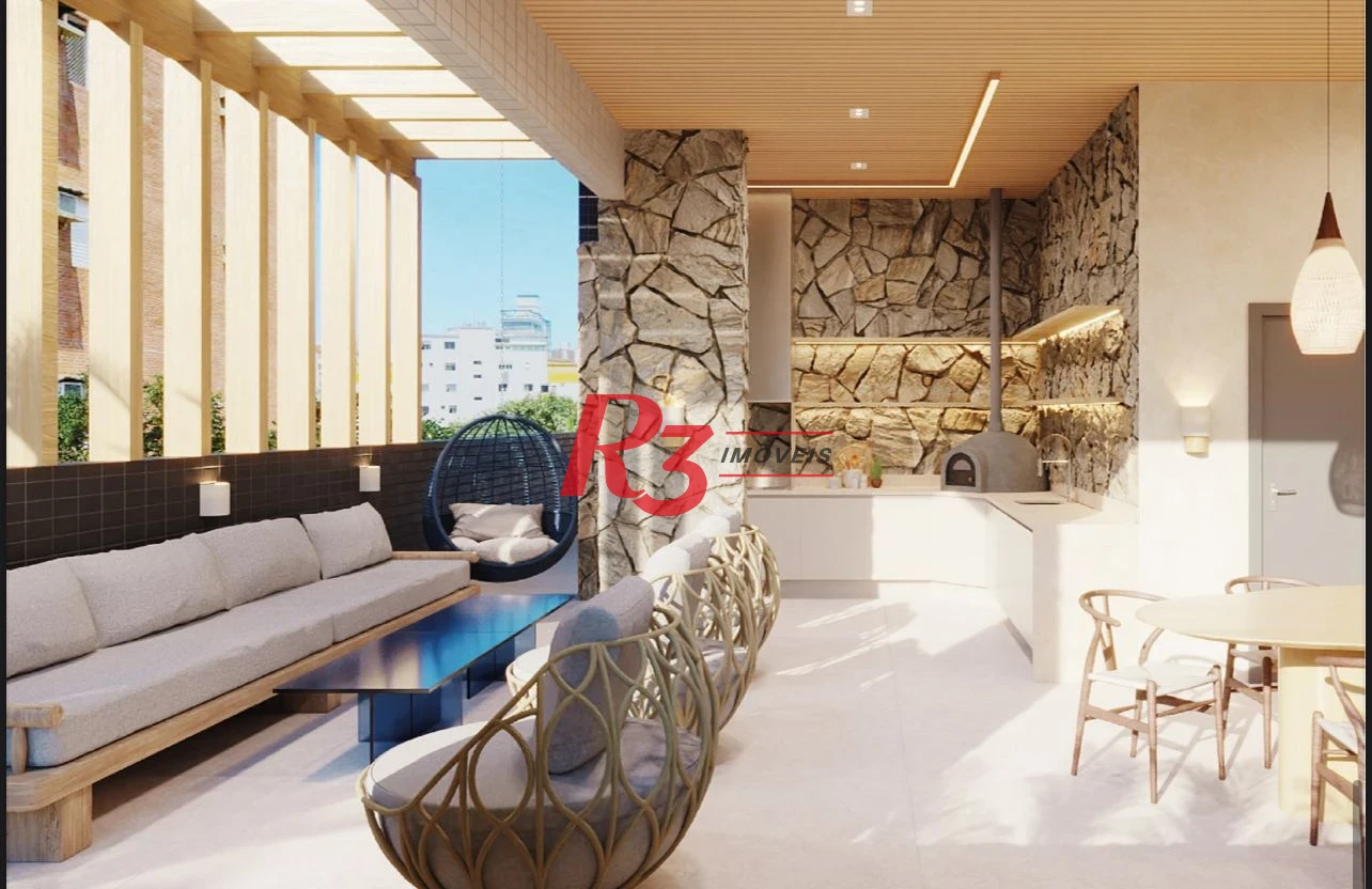 Apartamento à venda, 49 m² por R$ 530.000,00 - Marapé - Santos/SP