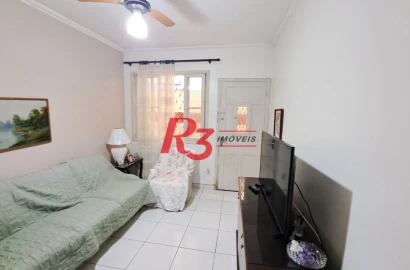 Apartamento com 2 dormitórios à venda, 60 m² por R$ 310.000,00 - Gonzaga - Santos/SP