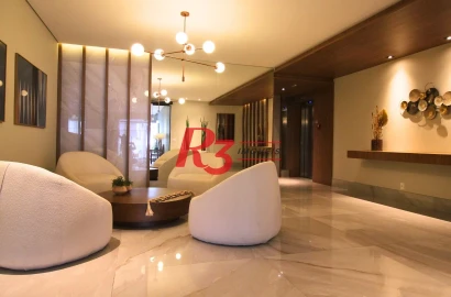 Apartamento à venda, 132 m² por R$ 1.600.000,00 - Pompéia - Santos/SP