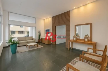 Apartamento à venda, 110 m² por R$ 1.300.000,00 - Boqueirão - Santos/SP