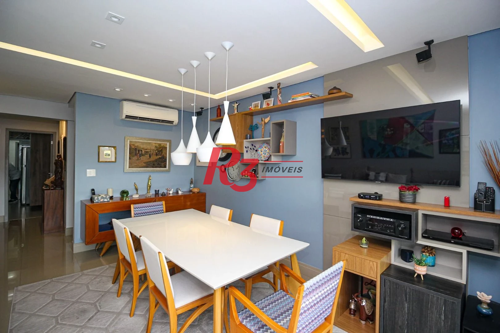 Apartamento com 3 dormitórios à venda, 109 m² por R$ 1.380.000,00 - Gonzaga - Santos/SP