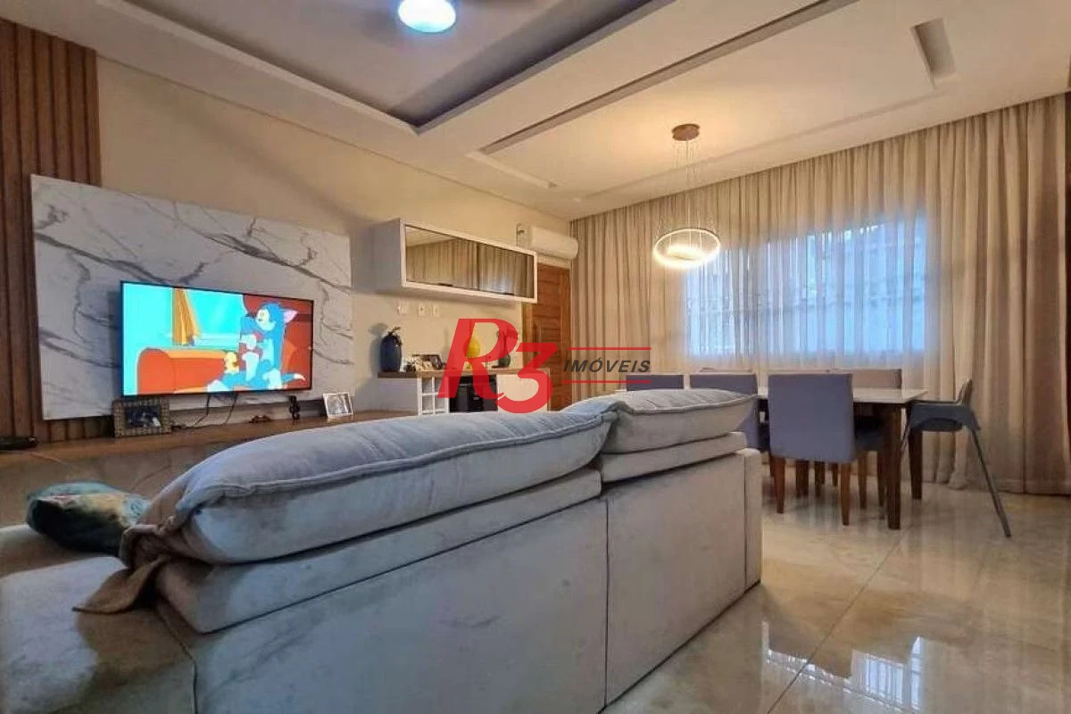 Casa com 3 dormitórios à venda, 150 m² por R$ 1.272.000,00 - Marapé - Santos/SP