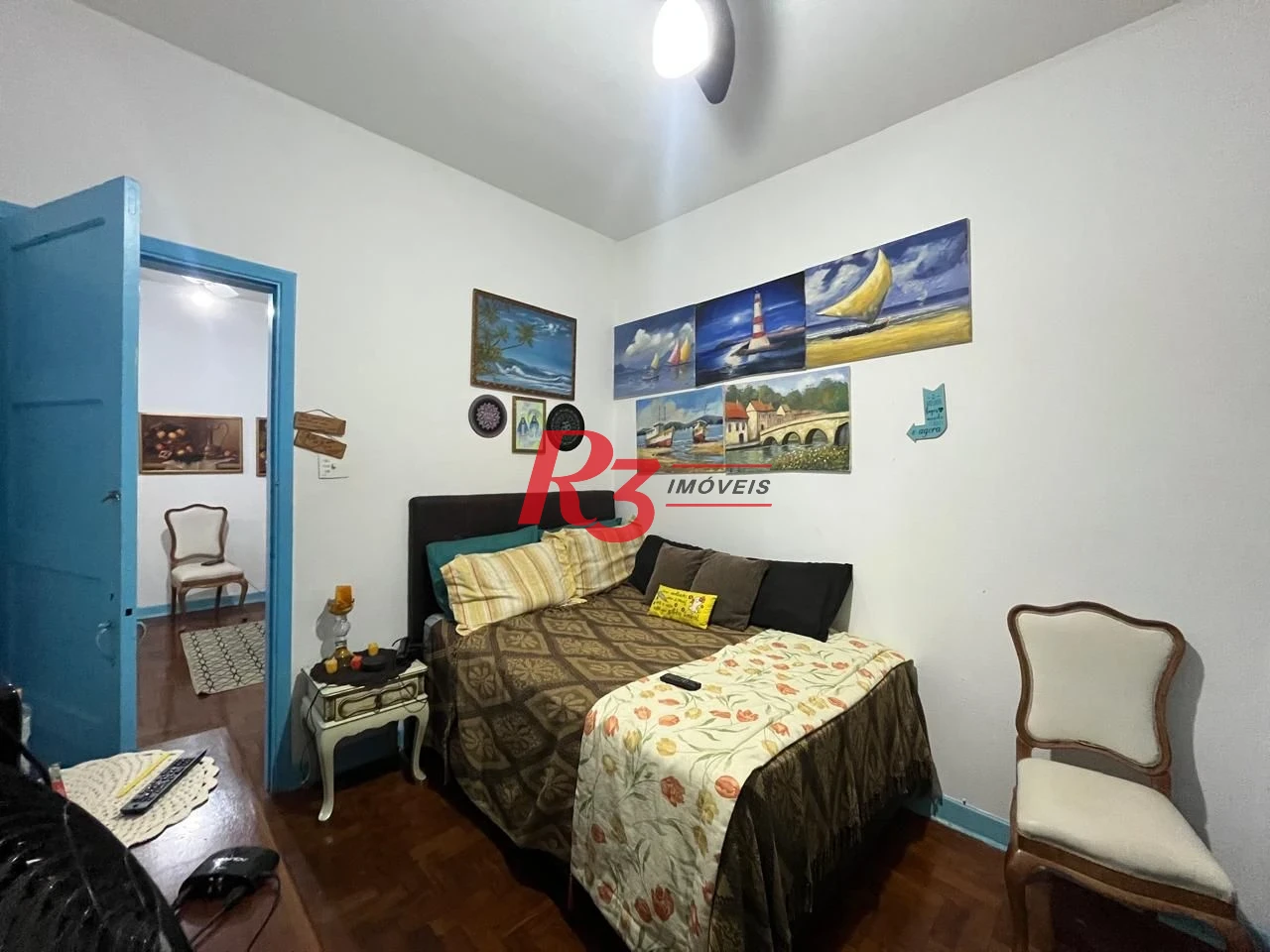 Apartamento com 3 dormitórios à venda, 93 m² por R$ 420.000,00 - Pompéia - Santos/SP