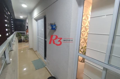 Apartamento à venda, 68 m² por R$ 799.000,00 - José Menino - Santos/SP