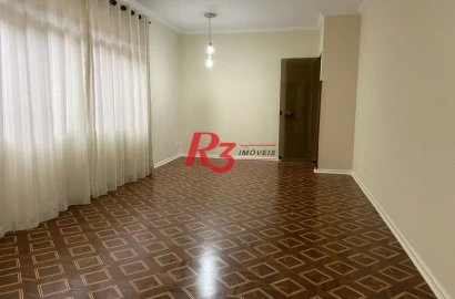 Apartamento com 3 dormitórios à venda, 170 m² por R$ 800.000,00 - Embaré - Santos/SP