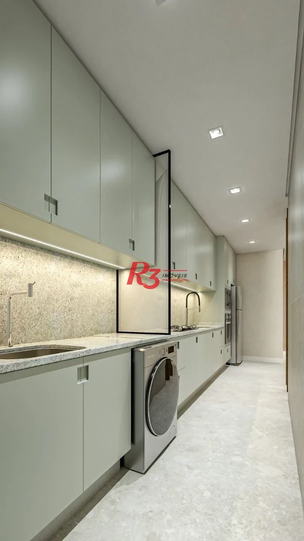 Apartamento à venda, 106 m² por R$ 1.431.659,41 - Boqueirão - Santos/SP