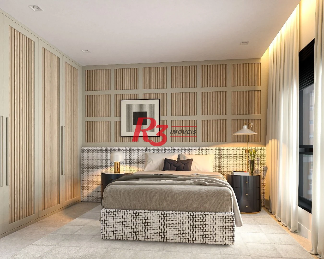 Apartamento à venda, 106 m² por R$ 1.431.659,41 - Boqueirão - Santos/SP