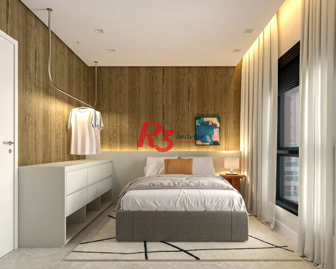 Apartamento à venda, 106 m² por R$ 1.431.659,41 - Boqueirão - Santos/SP