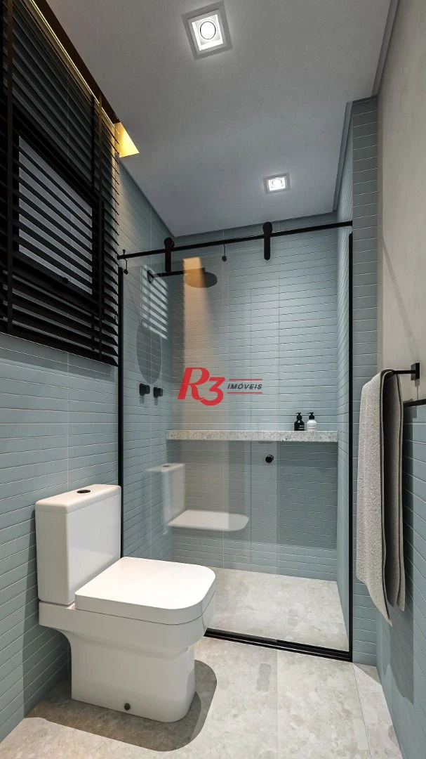 Apartamento à venda, 106 m² por R$ 1.431.659,41 - Boqueirão - Santos/SP