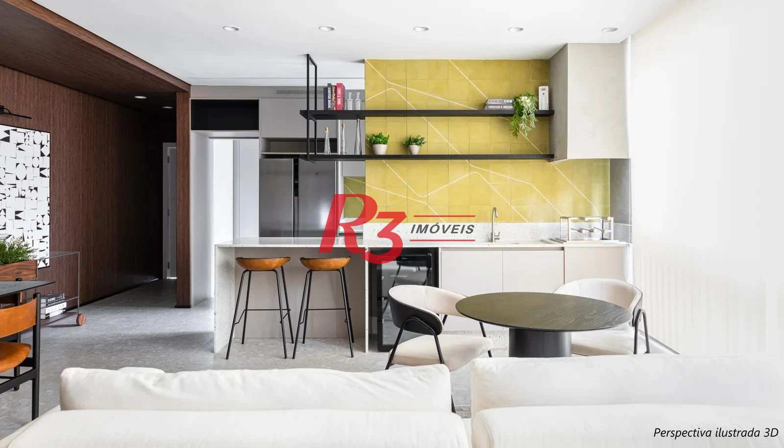 Apartamento à venda, 99 m² por R$ 1.752.349,08 - Boqueirão - Santos/SP