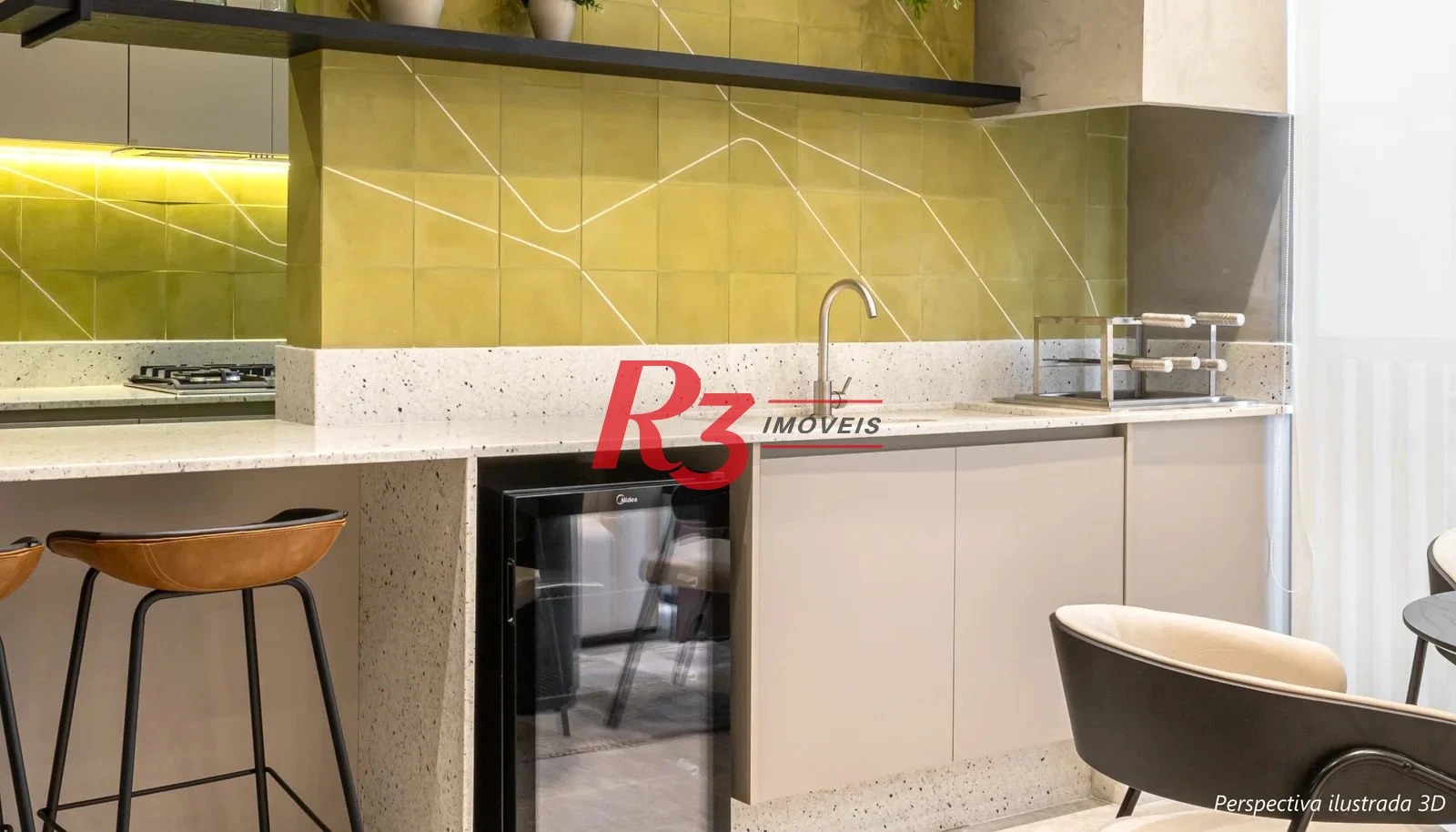Apartamento à venda, 99 m² por R$ 1.752.349,08 - Boqueirão - Santos/SP
