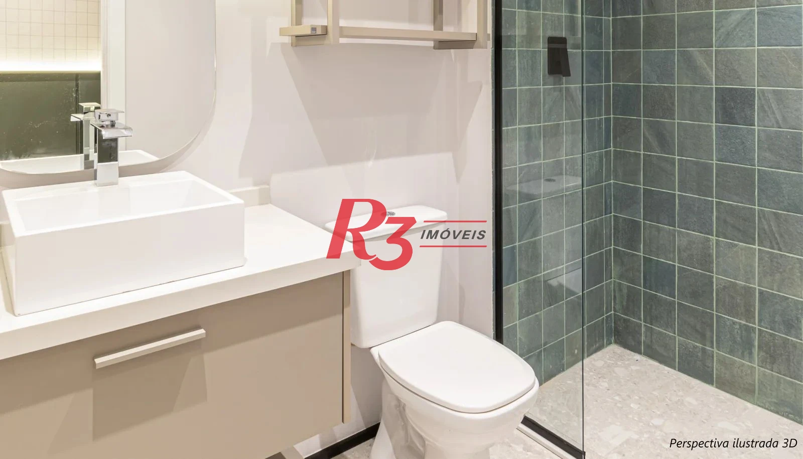 Apartamento à venda, 99 m² por R$ 1.752.349,08 - Boqueirão - Santos/SP