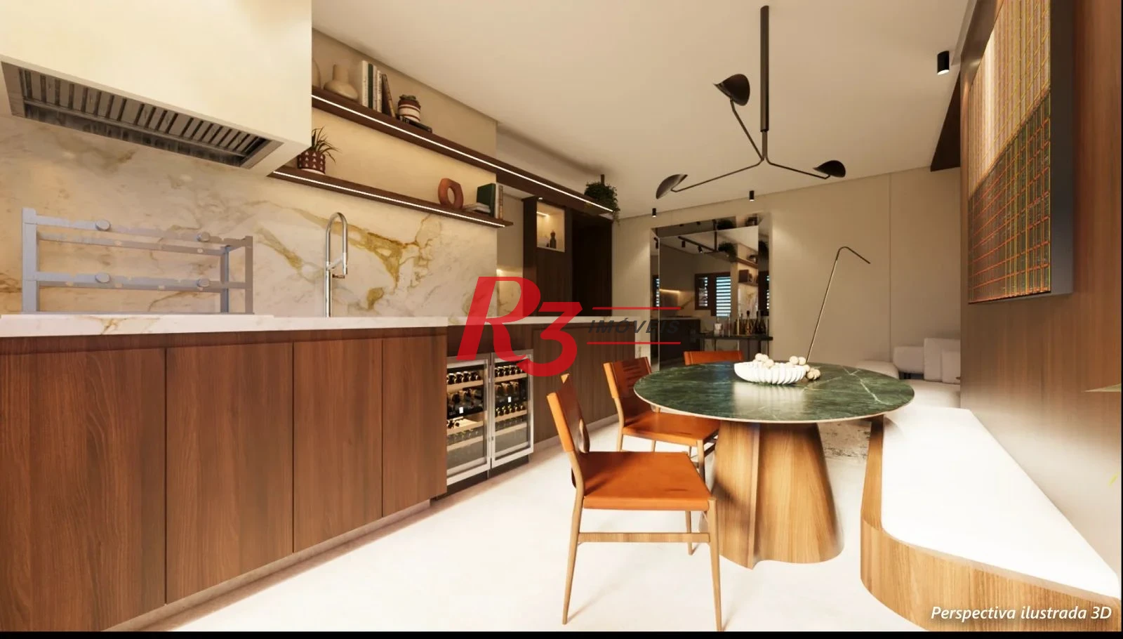 Apartamento à venda, 72 m² por R$ 1.456.383,11 - Boqueirão - Santos/SP