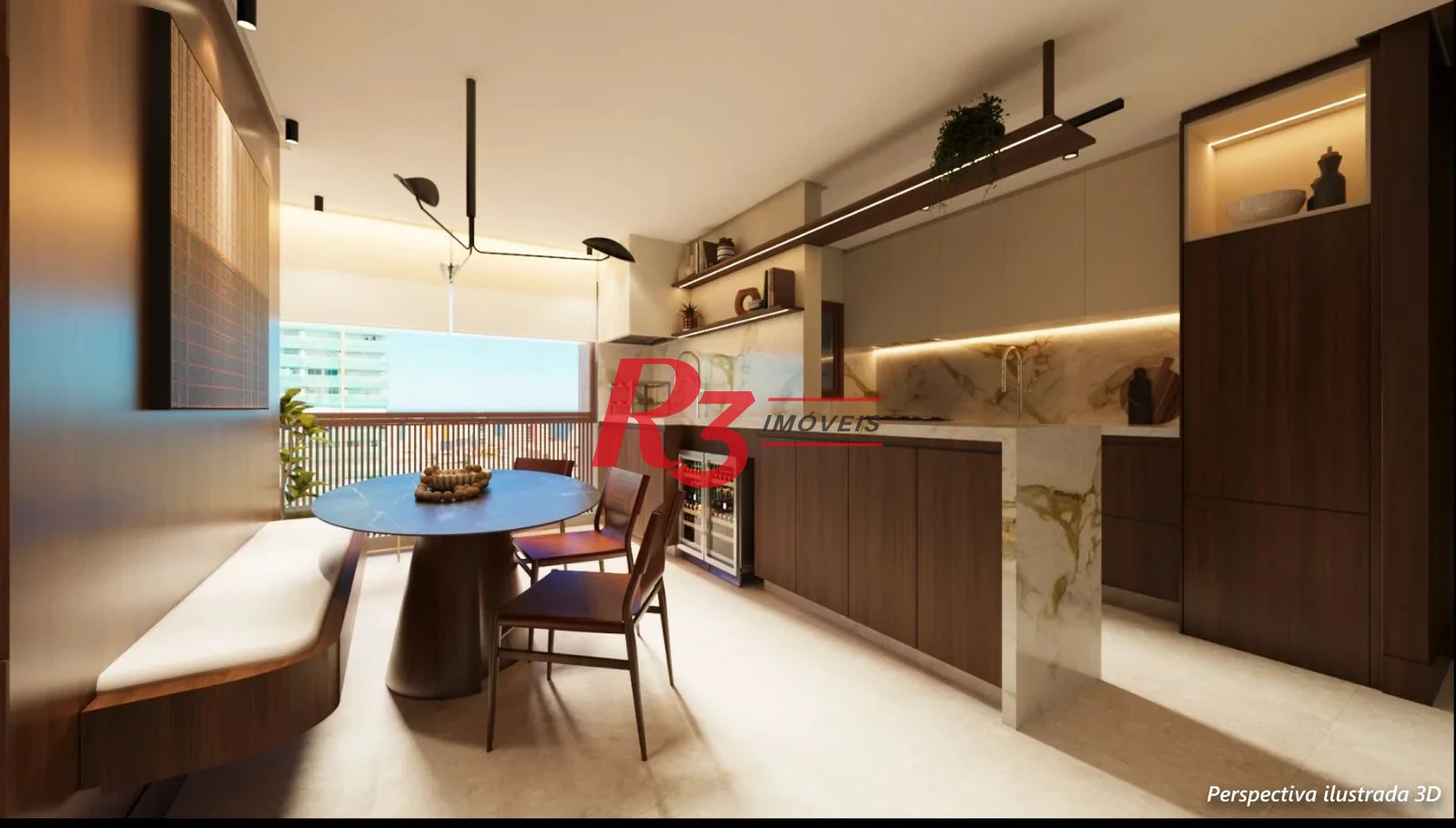 Apartamento à venda, 72 m² por R$ 1.456.383,11 - Boqueirão - Santos/SP