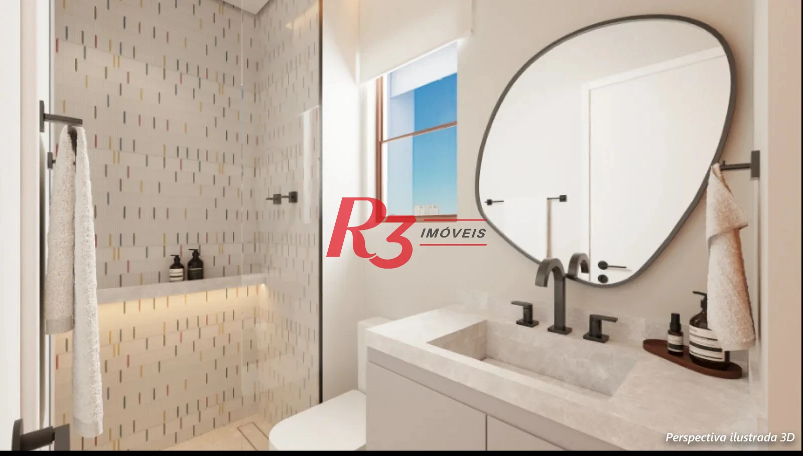 Apartamento à venda, 72 m² por R$ 1.456.383,11 - Boqueirão - Santos/SP