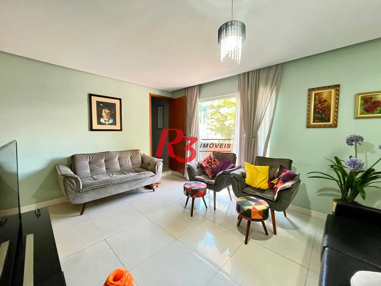 Casa com 4 dormitórios à venda, 225 m² por R$ 1.390.000,00 - Aparecida - Santos/SP