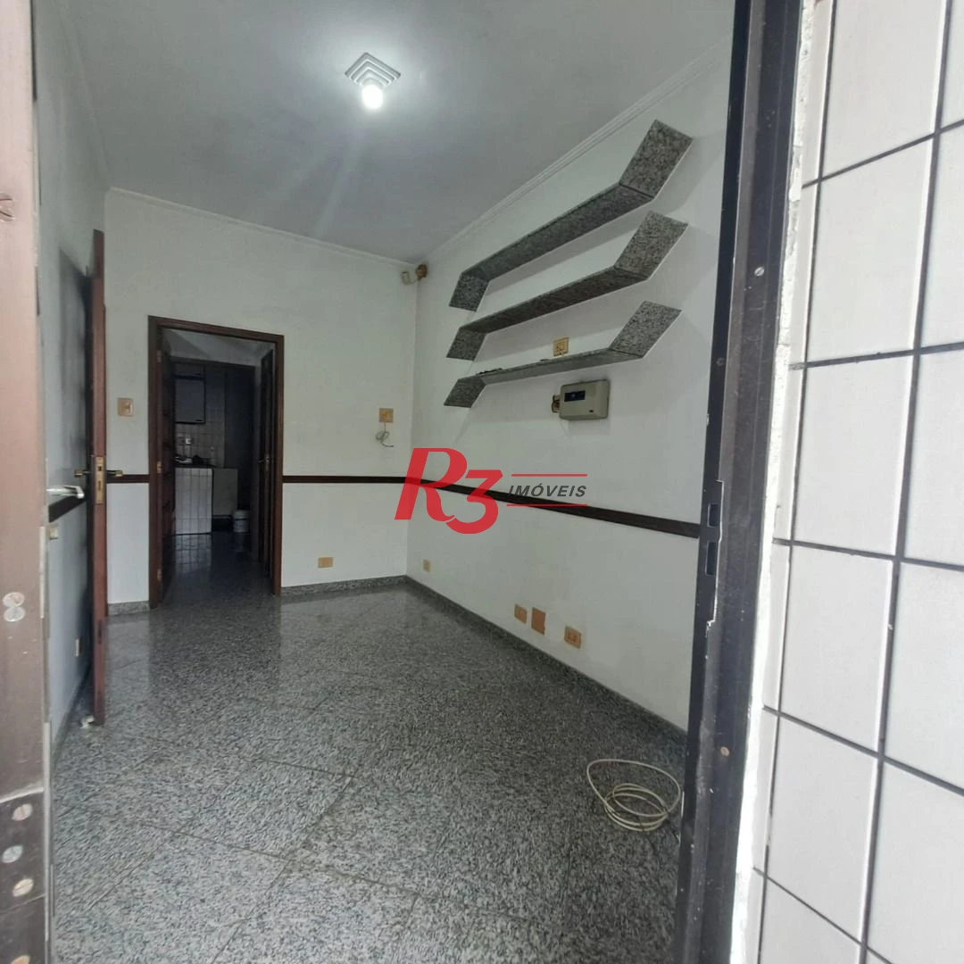 Sala para alugar, 70 m² por R$ 3.200,00/mês - Ponta da Praia - Santos/SP