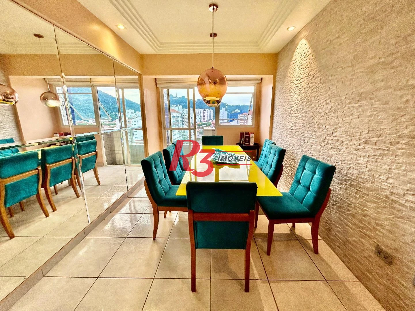 Cobertura com 3 dormitórios à venda, 137 m² por R$ 1.100.000,00 - Campo Grande - Santos/SP