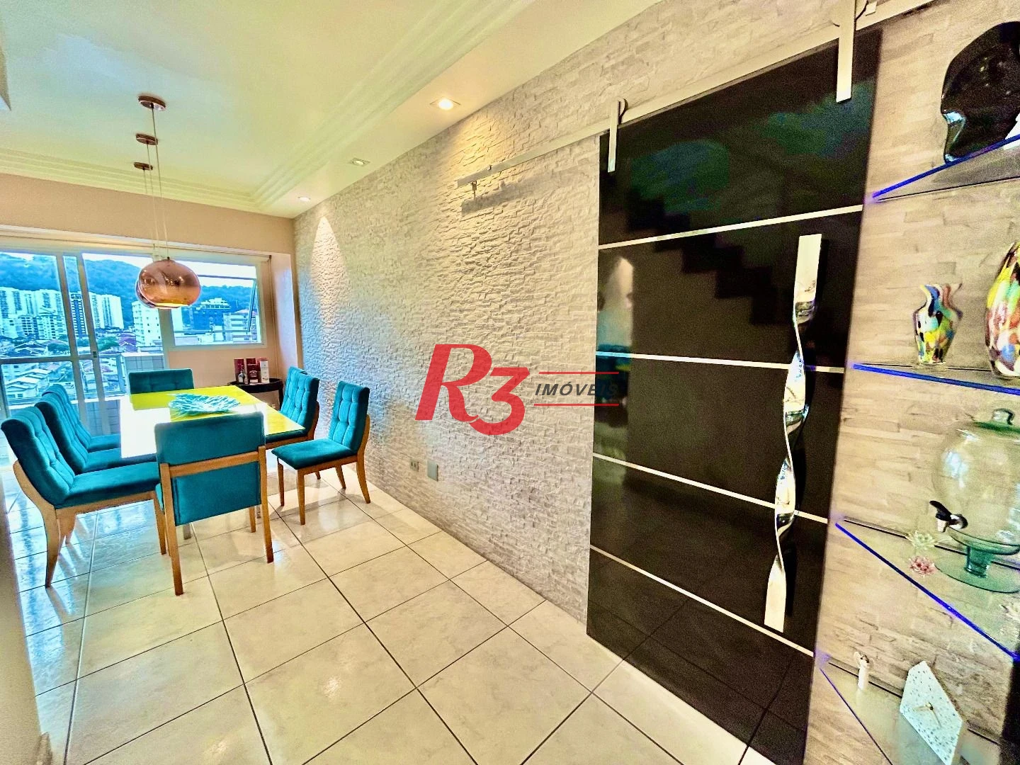 Cobertura com 3 dormitórios à venda, 137 m² por R$ 1.100.000,00 - Campo Grande - Santos/SP