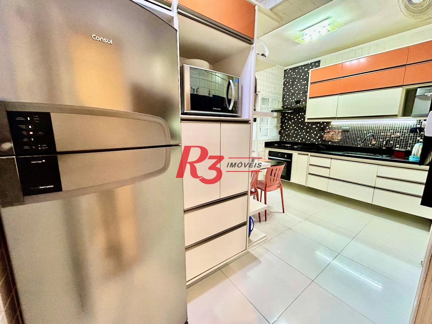 Cobertura com 3 dormitórios à venda, 137 m² por R$ 1.100.000,00 - Campo Grande - Santos/SP