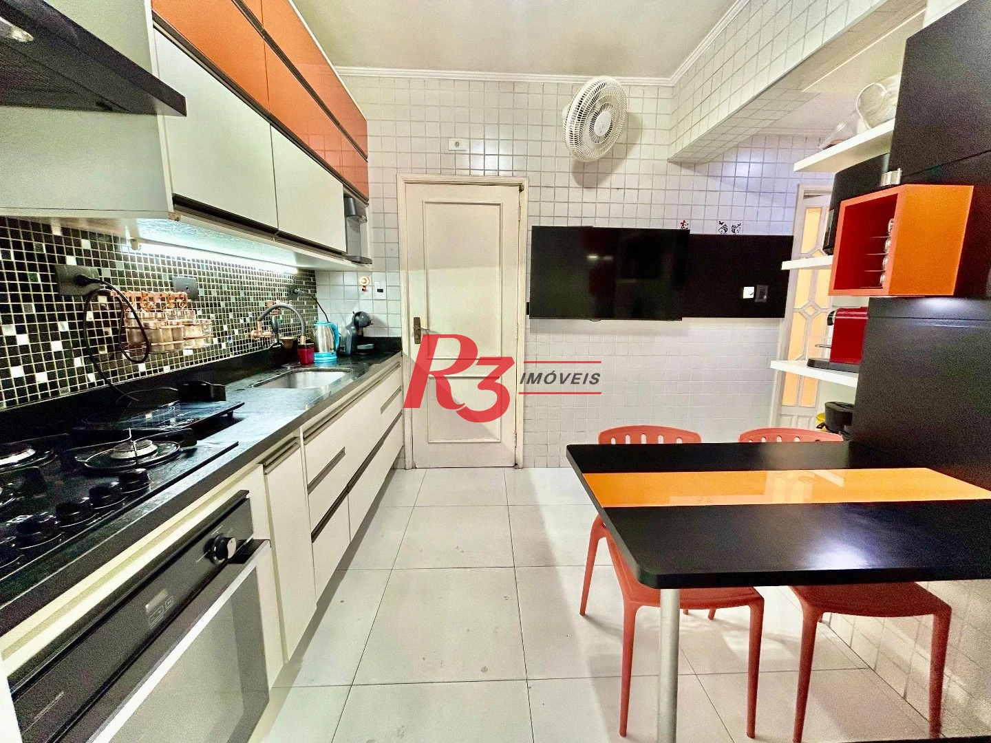 Cobertura com 3 dormitórios à venda, 137 m² por R$ 1.100.000,00 - Campo Grande - Santos/SP