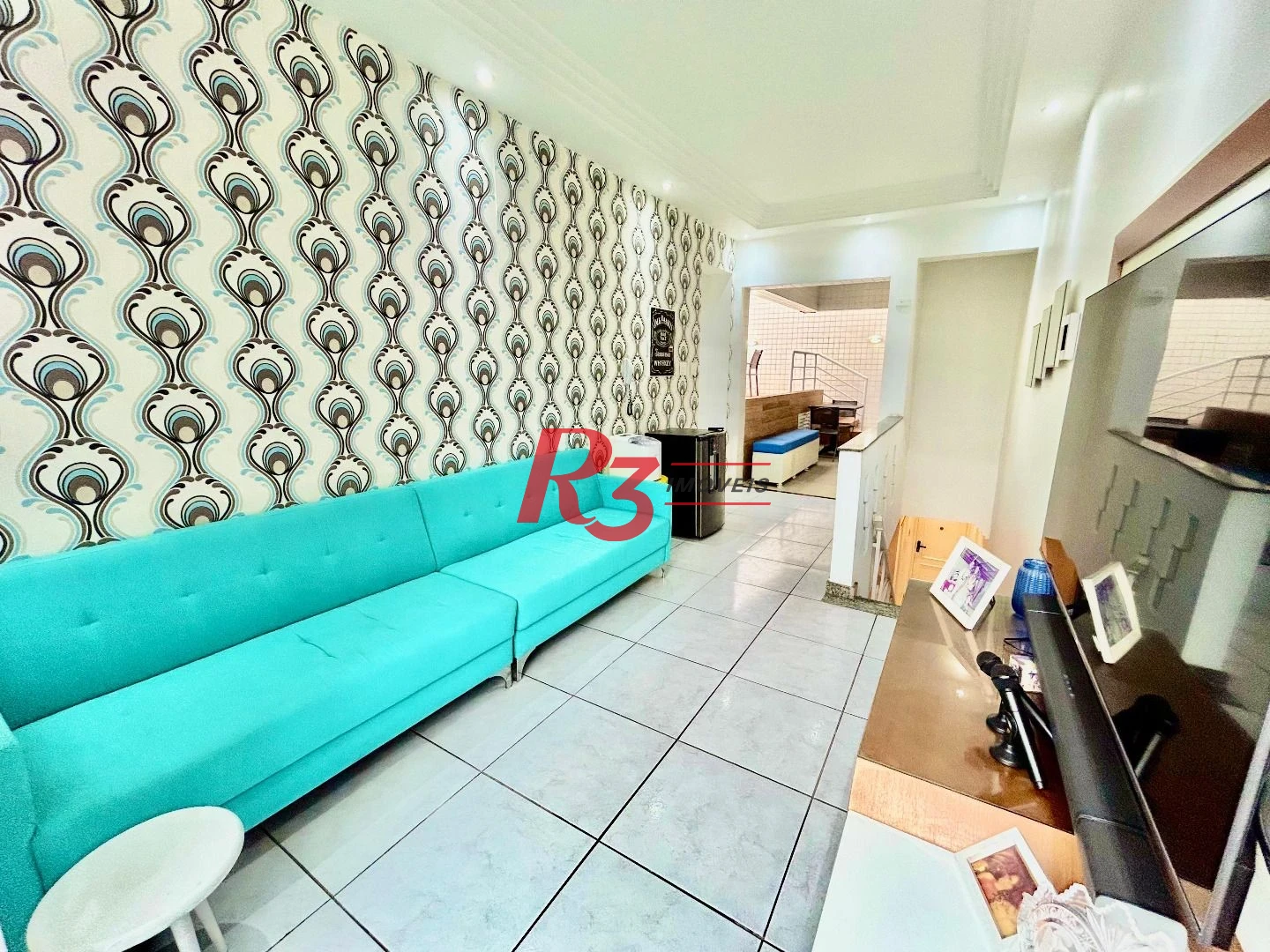 Cobertura com 3 dormitórios à venda, 137 m² por R$ 1.100.000,00 - Campo Grande - Santos/SP