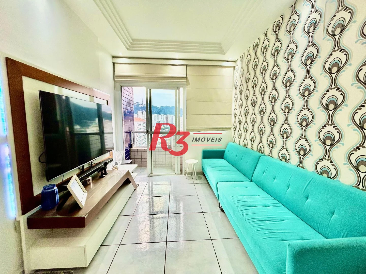 Cobertura com 3 dormitórios à venda, 137 m² por R$ 1.100.000,00 - Campo Grande - Santos/SP