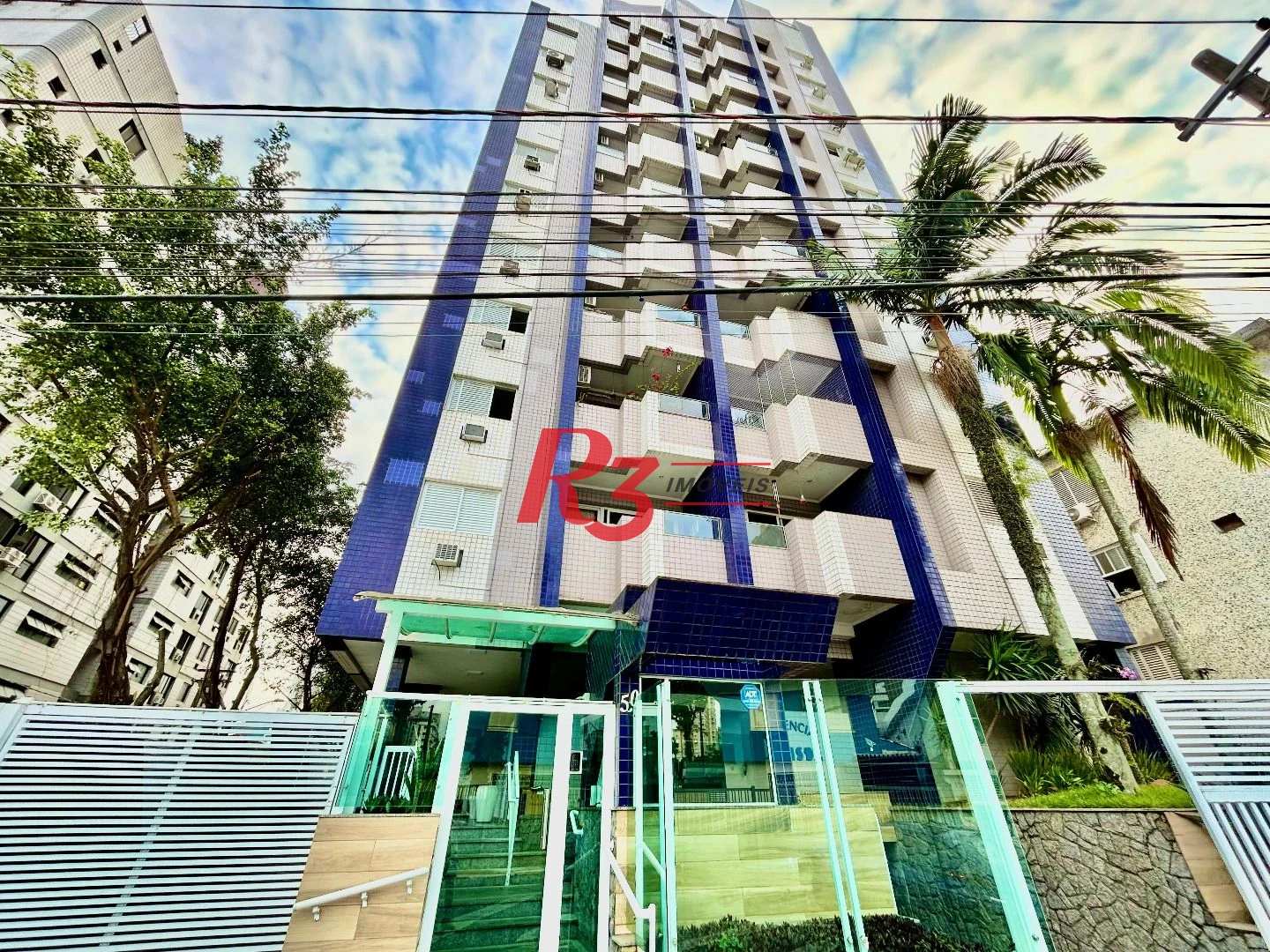Cobertura com 3 dormitórios à venda, 137 m² por R$ 1.100.000,00 - Campo Grande - Santos/SP
