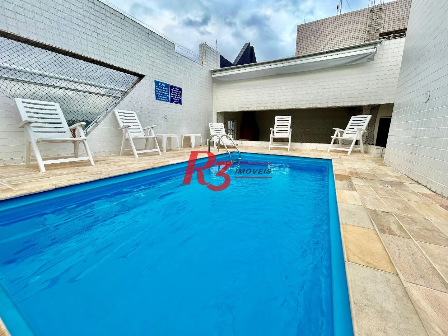 Cobertura com 3 dormitórios à venda, 137 m² por R$ 1.100.000,00 - Campo Grande - Santos/SP