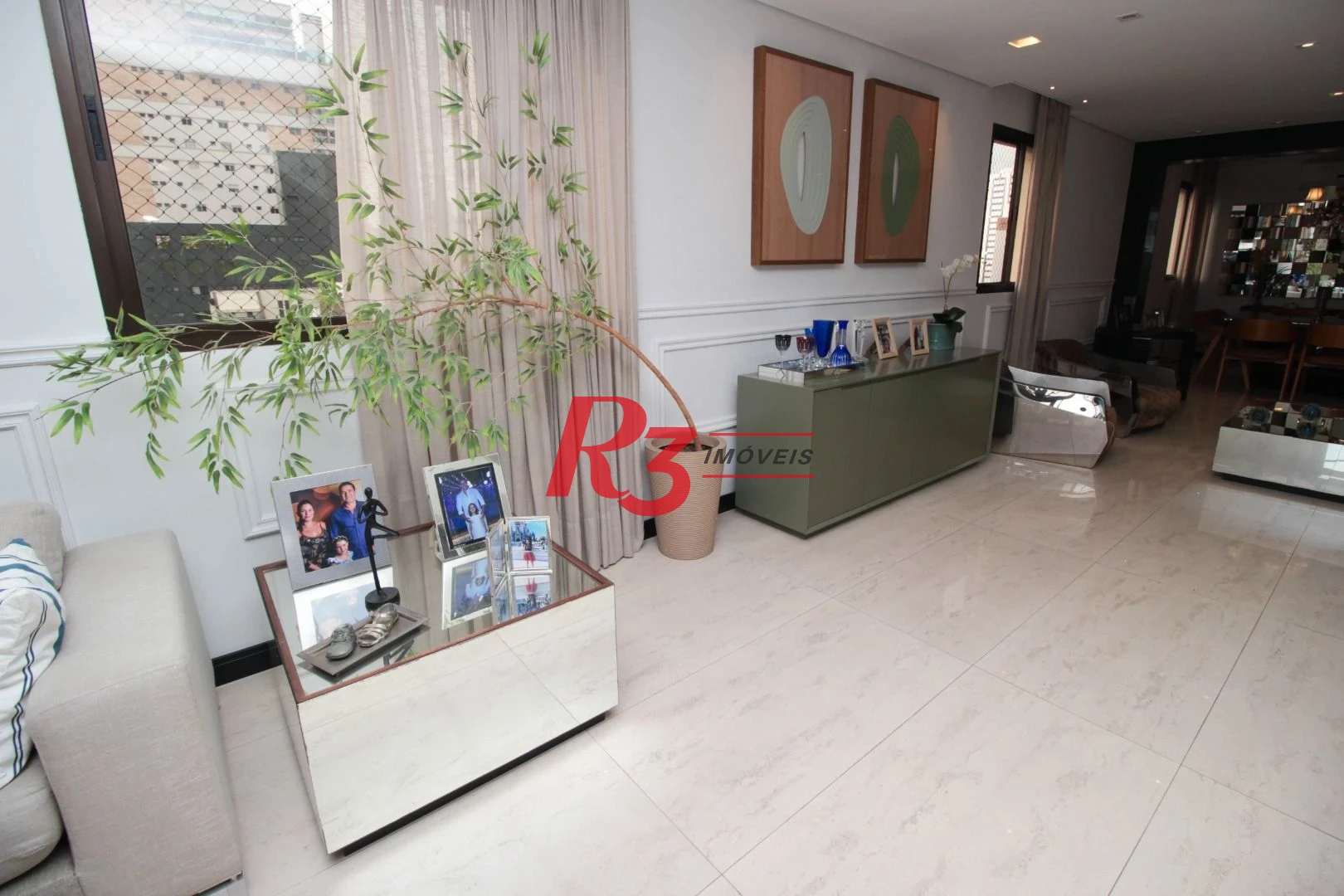Cobertura com 4 suítes à venda na Vila Rica, 440 m² por R$ 8.000.000 - Santos/SP