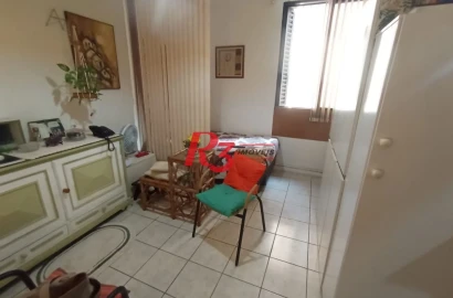 Kitnet com 1 dormitório à venda, 32 m² por R$ 290.000,00 - Ponta da Praia - Santos/SP