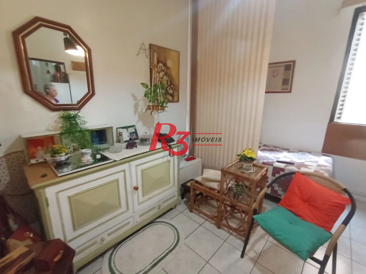 Kitnet com 1 dormitório à venda, 32 m² por R$ 290.000,00 - Ponta da Praia - Santos/SP