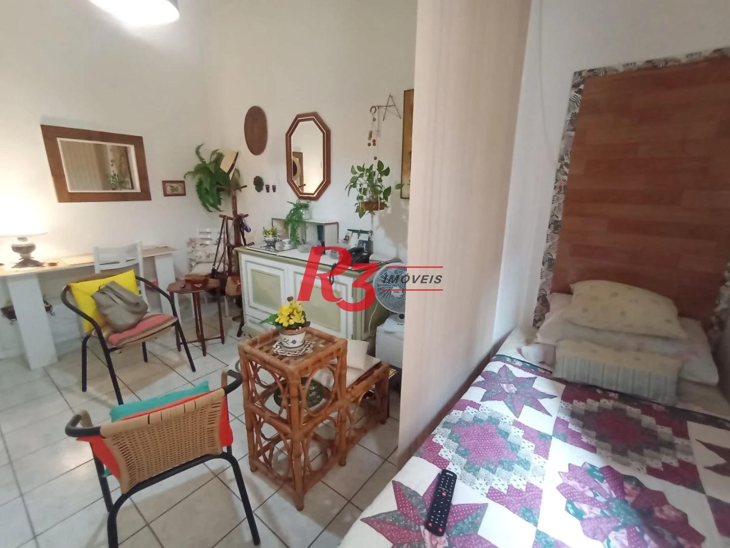 Kitnet com 1 dormitório à venda, 32 m² por R$ 290.000,00 - Ponta da Praia - Santos/SP