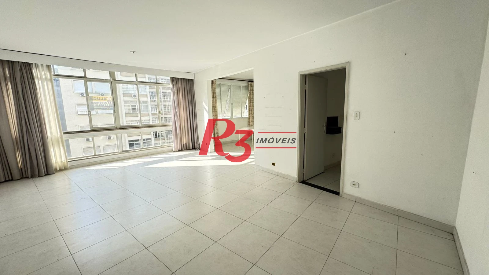 Apartamento com 3 dormitórios para alugar, 140 m² por R$ 5.094,07/mês - Gonzaga - Santos/SP