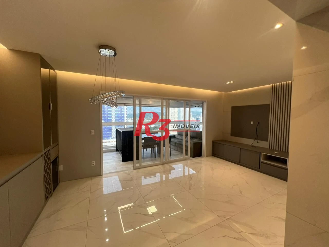 Apartamento com 3 dormitórios para alugar, 111 m² por R$ 9.500,00/mês - Ponta da Praia - Santos/SP