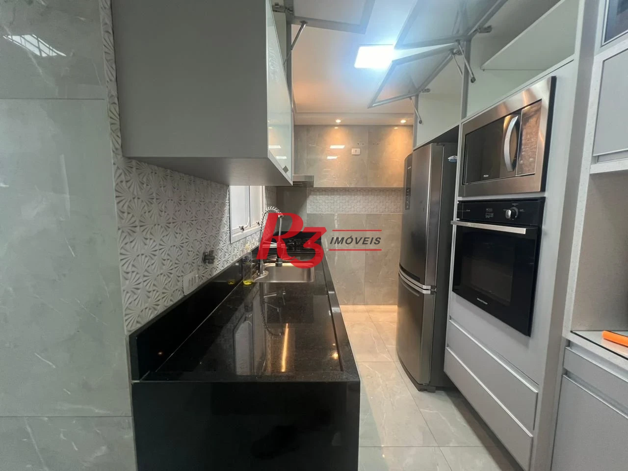 Apartamento com 3 dormitórios para alugar, 111 m² por R$ 9.500,00/mês - Ponta da Praia - Santos/SP