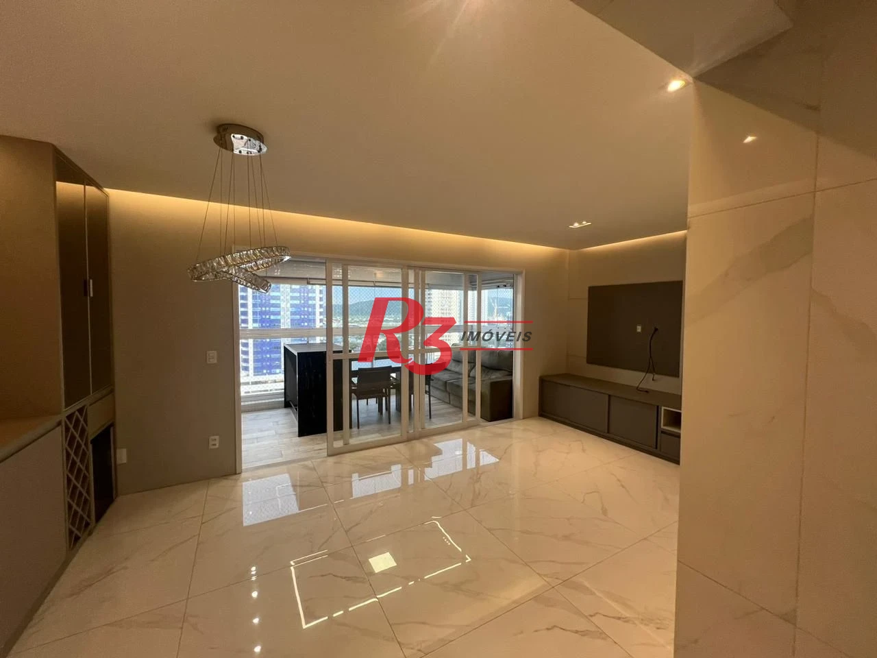 Apartamento com 3 dormitórios para alugar, 111 m² por R$ 9.500,00/mês - Ponta da Praia - Santos/SP