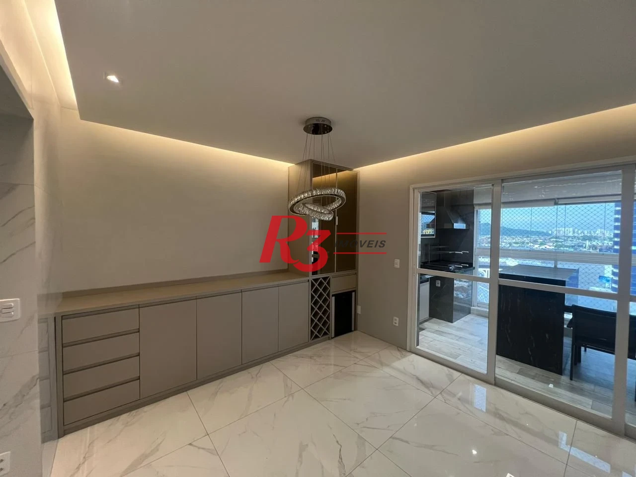 Apartamento com 3 dormitórios para alugar, 111 m² por R$ 9.500,00/mês - Ponta da Praia - Santos/SP
