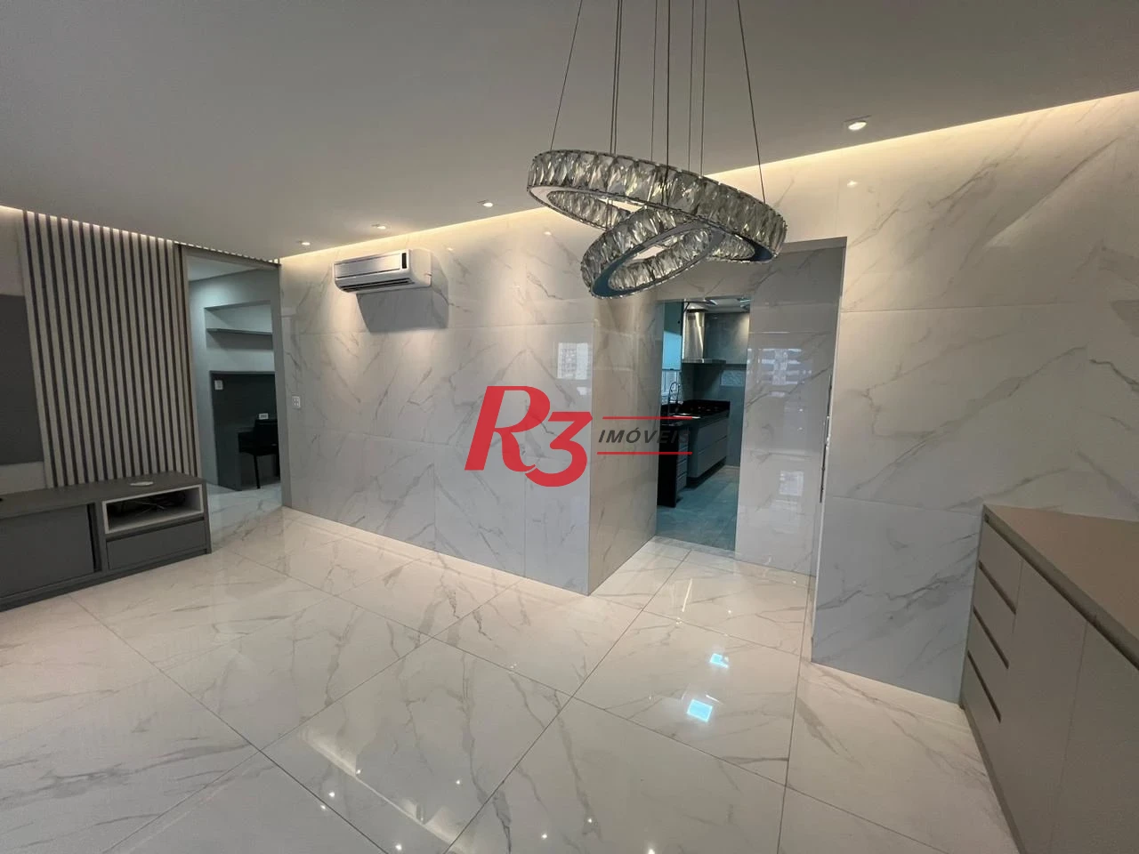 Apartamento com 3 dormitórios para alugar, 111 m² por R$ 9.500,00/mês - Ponta da Praia - Santos/SP