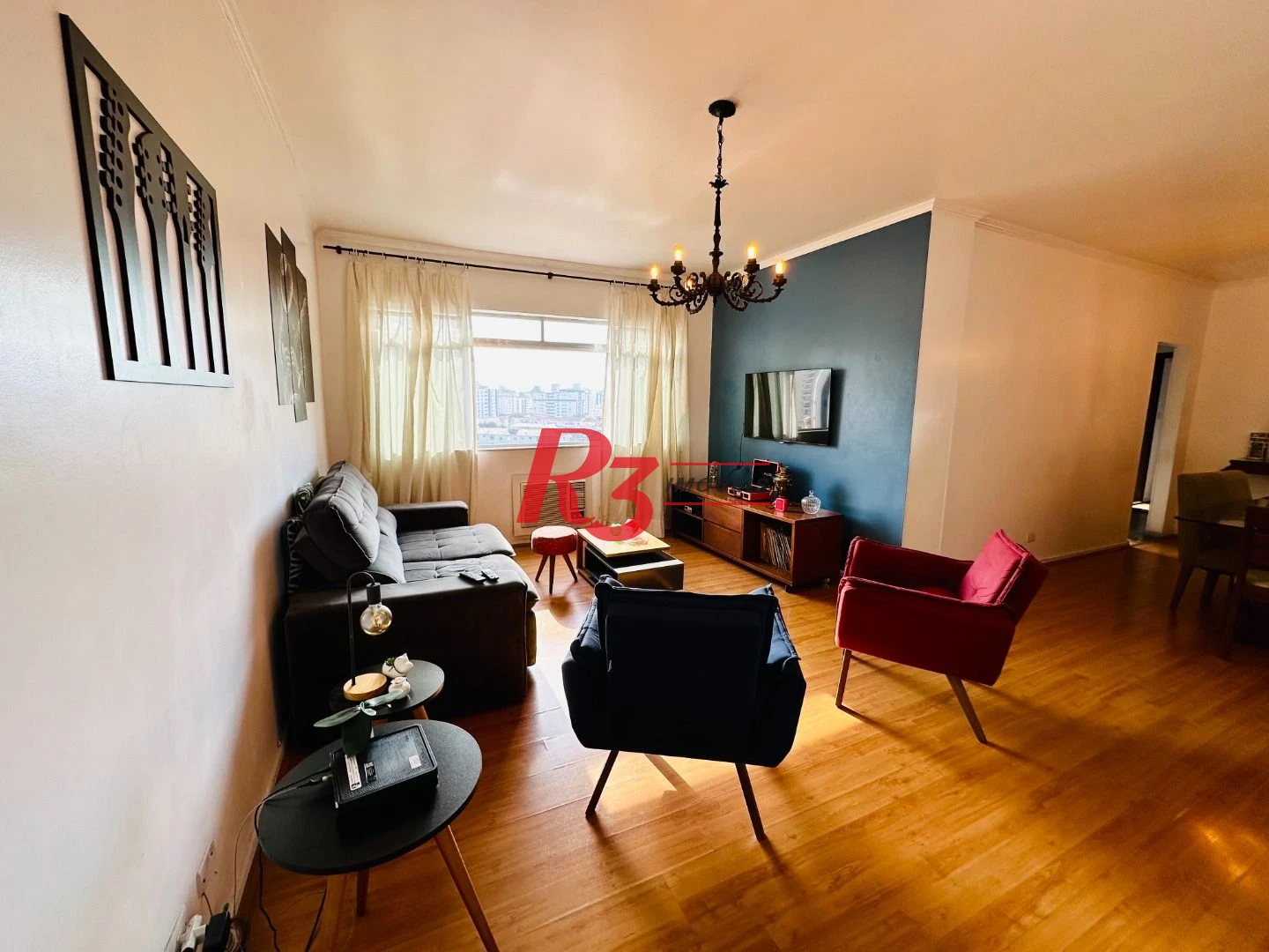 Apartamento com 3 dormitórios à venda, 175 m² por R$ 950.000,00 - Gonzaga - Santos/SP