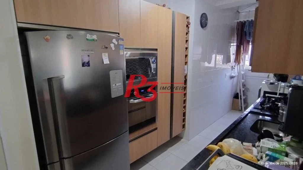Cobertura com 2 dormitórios à venda, 109 m² por R$ 945.000,00 - Marapé - Santos/SP