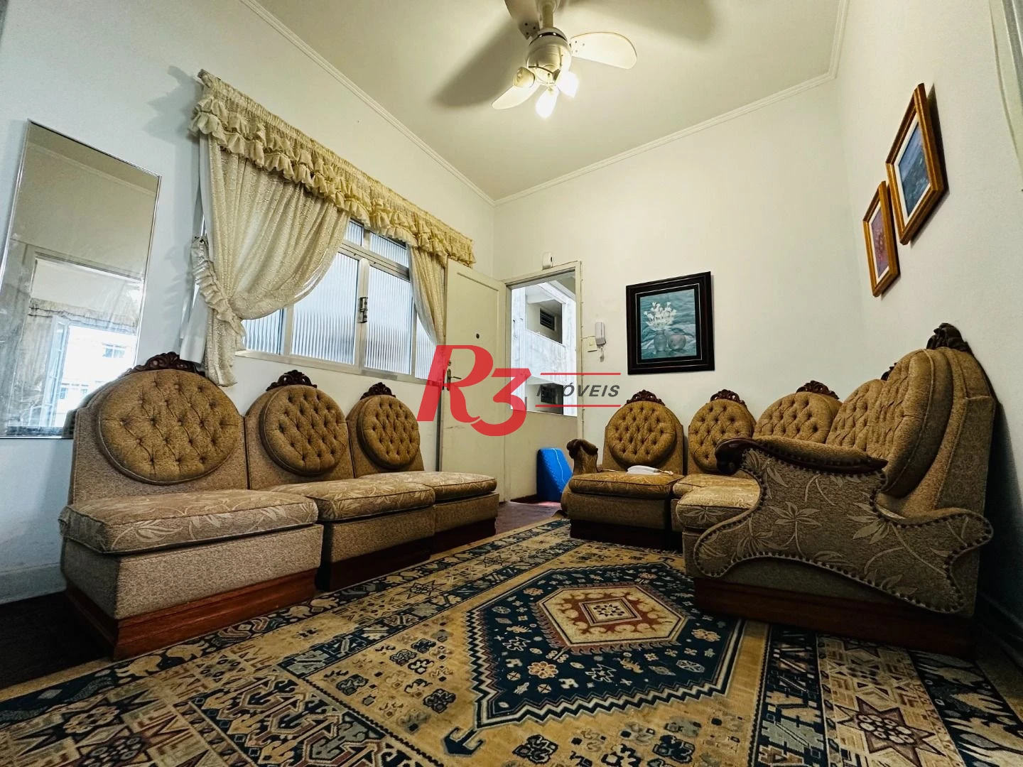 Apartamento com 2 dormitórios para alugar, 65 m² por R$ 3.000,02/mês - Boqueirão - Santos/SP