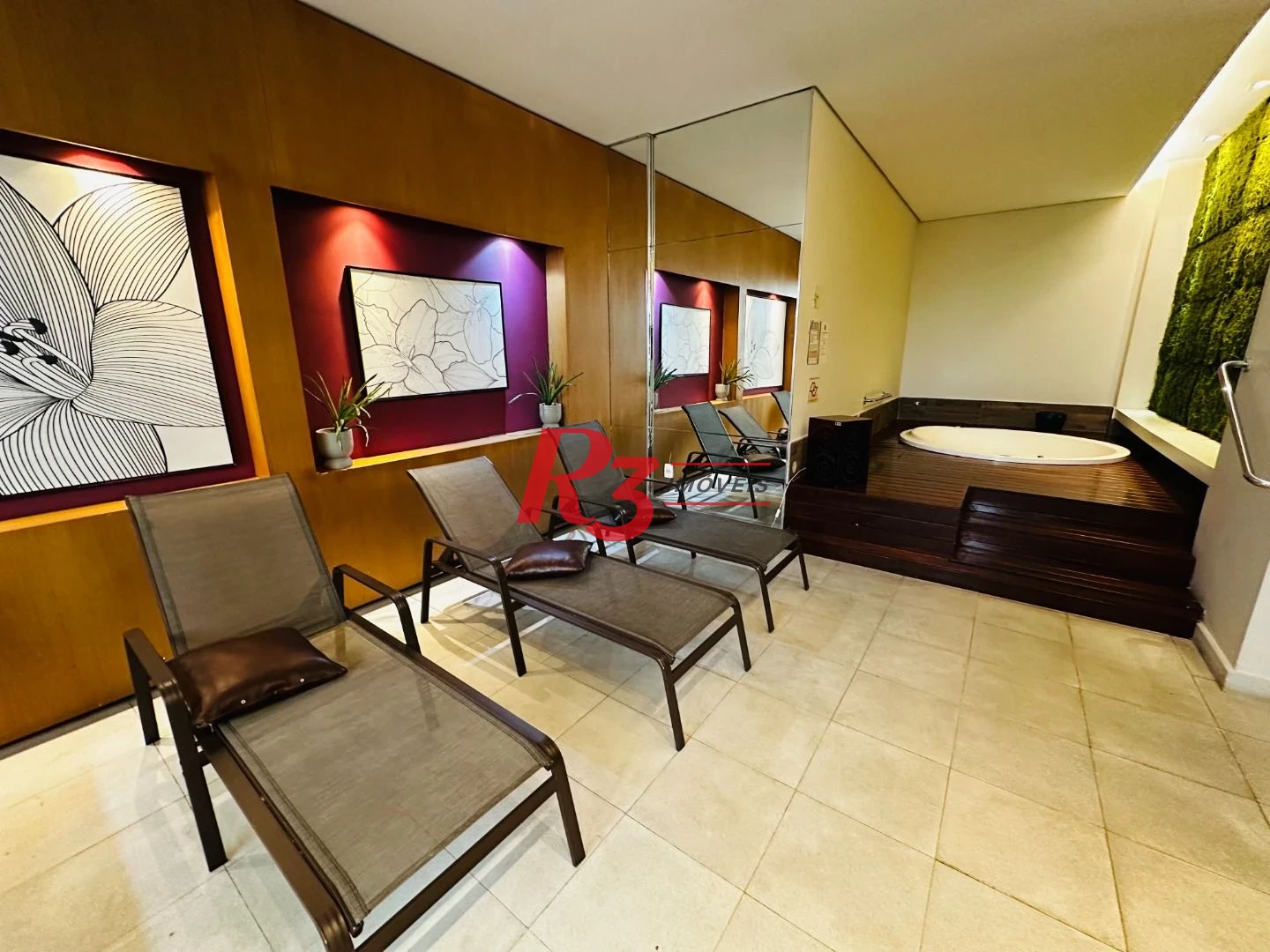Apartamento com 1 dormitório para alugar, 47 m² por R$ 4.300,00/mês - Boqueirão - Santos/SP