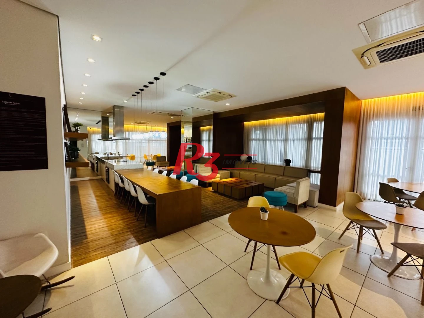 Apartamento com 1 dormitório para alugar, 47 m² por R$ 4.300,00/mês - Boqueirão - Santos/SP